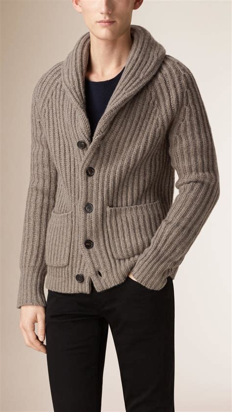 men's burberry cardigan|Burberry cashmere cardigan men.